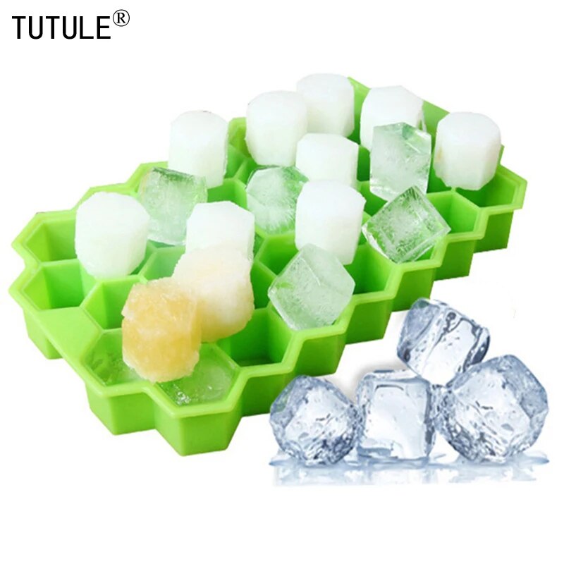 Ice Mold Sphere - 37 kompartemen cetakan kompartemen es sarang