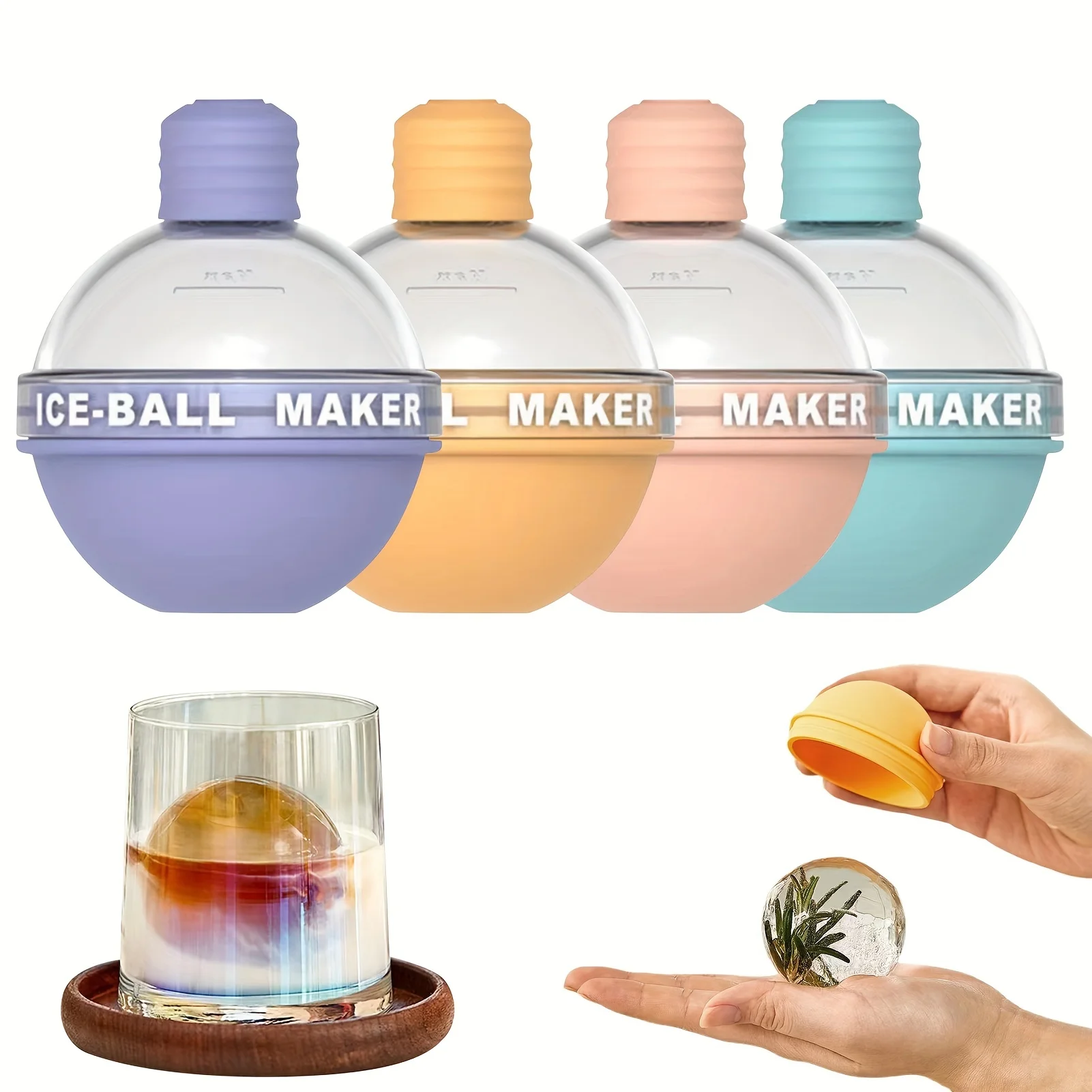 1/4 Pack Cetakan Es Bulat Besa - Ice Mold Sphere ulasan dan harga