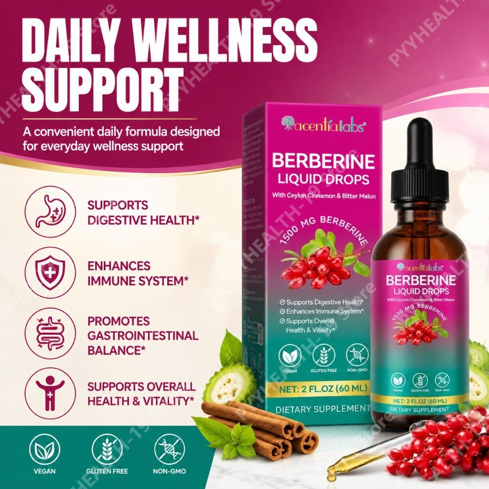 Acentiallabs Berberine Liquid  - Bitters Bottle Set ulasan dan harga