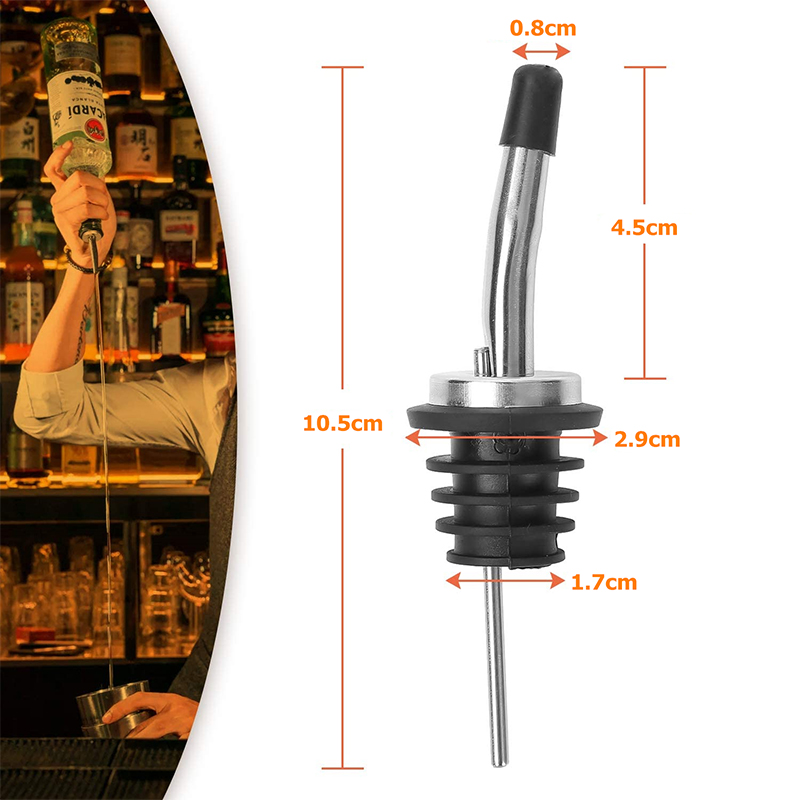 4 buah penuang botol klasik ba - Speed Pourer Cap ulasan dan harga